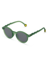 JUNIOR Oval Sunglasses - Olive Green