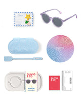 JUNIOR Oval Sunglasses - Purple Coral