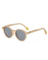 JUNIOR Oval Sunglasses - Sand beige