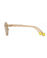 JUNIOR Oval Sunglasses - Sand beige
