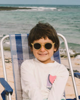 JUNIOR+ Oval Sunglasses - Sun coral