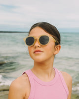 JUNIOR+ Oval Sunglasses - Sun coral
