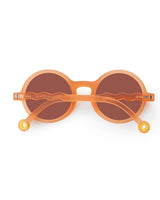 JUNIOR Round Sunglasses -Grapefruit Pink