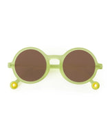 JUNIOR Round Sunglasses - Lime Green