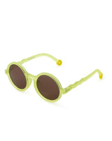 JUNIOR Round Sunglasses - Lime Green