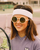 JUNIOR+  Round Sunglasses - Medallion Gold
