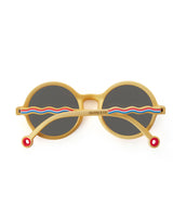 JUNIOR+  Round Sunglasses - Medallion Gold
