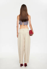 KENDALL PANT - SAND