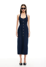 KENNY MAXI DRESS - INDIGO