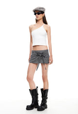 KENSINGTON MINI SKORT - NOIR CHECK