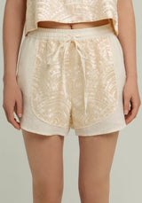 SHORTS NEW TRIANGLE - NATURAL/CHAMPAGNE