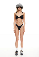 LILA TOP - NOIR