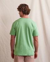 LUGNY T-SHIRT KNIT - GREEN VISCOSE