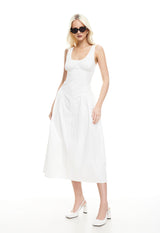 LUNA ROSA MAXI DRESS - PORCELAIN