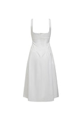 LUNA ROSA MAXI DRESS - PORCELAIN