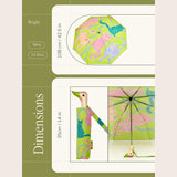 Duck Umbrella - Fuchsia / Lime / Ice Arty Cats