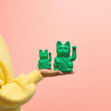Lucky Cat Mini Vivid Green