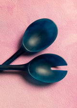 Maegen Salad Servers - Blue