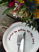 Maegen - Slogan Plate - Red