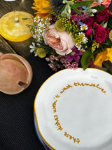 Maegen - Slogan Plate - Yellow