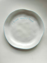 Maegen - Slogan Plate - Light Blue