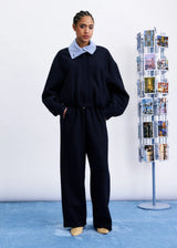 MARITSA JACKET - MARINE BLUE