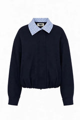 MARITSA JACKET - MARINE BLUE