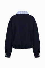 MARITSA JACKET - MARINE BLUE