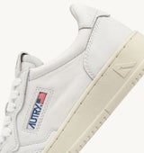 MEDALIST LOW SNEAKERS IN SUPER-SOFT WHITE NAPPA (MAN)