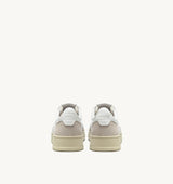 MEDALIST LOW SNEAKERS IN WHITE LEATHER AND BEIGE SUEDE (MAN)