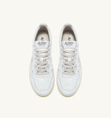 MEDALIST LOW SNEAKERS IN WHITE LEATHER (MAN)