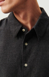 MEN'S SHIRT DAKOTA - ANTHRACITE CHINE
