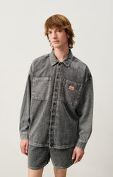 MEN'S SHIRT JAZY - GREY