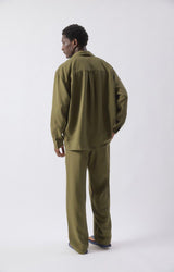 MEN'S SHIRT LANOW LS - ARMY