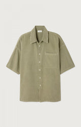 MEN'S SHIRT LYCAZ SS - ARGILE