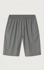 MEN'S SHORTS YROWAY - RAYURES GRISES CHINE