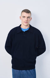 MEN'S SWEATSHIRT RYVY - NAVY