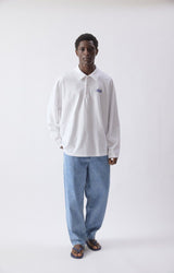 MEN'S T-SHIRT GIXY LS - BLANC COTTON