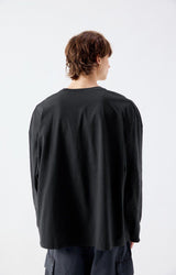 MEN'S T-SHIRT GIXY LS - NOIR