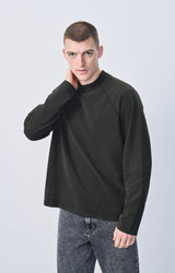 MEN'S T-SHIRT LS FAZY - VINTAGE CARBONE