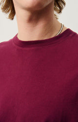 MEN'S T-SHIRT SS VUPAVILLE - BORDEAUX