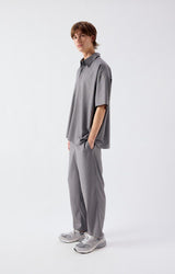 MEN'S TROUSERS YROWAY - RAYURES GRISES CHINE