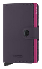 SECRID MINIWallet Matte Dark Purple Fuchsia