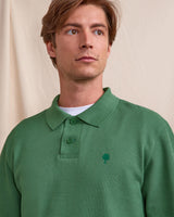 MONTGE POLO KNIT - GREEN