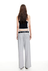 MUSE PANT - GREY MARLE