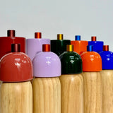 Maegen Medium Salt/Pepper Grinder - Lilac/Red