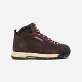 Malga Mid in Suede Pepper Black and Red (MAN)