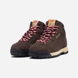 Malga Mid in Suede Pepper Black and Red (MAN)