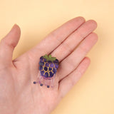 Mini Blackberry Hair Claw