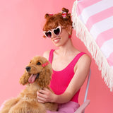 Mini Hibiscus Hair Clip